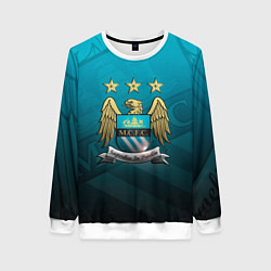 Женский свитшот Manchester City Teal Themme