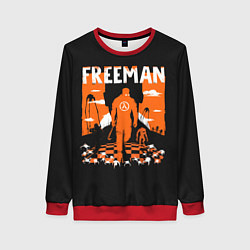 Свитшот женский Walkin Freeman, цвет: 3D-красный