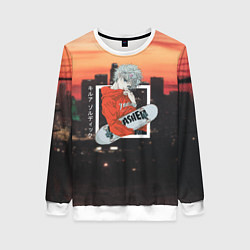 Женский свитшот Охотник х охотник Hunter x Hunter, Киллуа Золдик