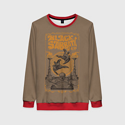 Свитшот женский Black Sabbat Tour, цвет: 3D-красный