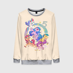 Свитшот женский G5 My Little Pony, цвет: 3D-меланж