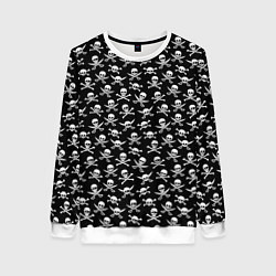 Женский свитшот Roger skull