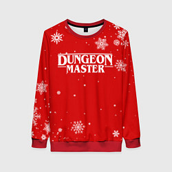 Женский свитшот ГАЧИМУЧИ DUNGEON MASTER НОВОГОДНИЙ