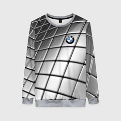 Свитшот женский BMW pattern 2022, цвет: 3D-меланж