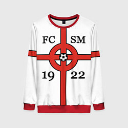 Свитшот женский FCSM-1922, цвет: 3D-красный