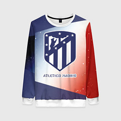 Свитшот женский АТЛЕТИКО Atletico Madrid Графика, цвет: 3D-белый