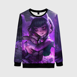 Свитшот женский Goth Annie League Of Legends, цвет: 3D-черный