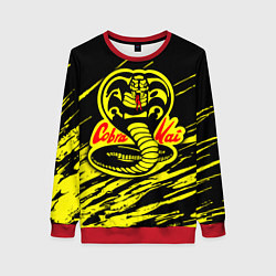 Женский свитшот Кобра Кай логотип