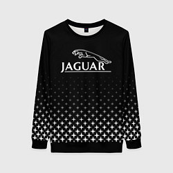 Свитшот женский Jaguar, Ягуар Здезды, цвет: 3D-черный