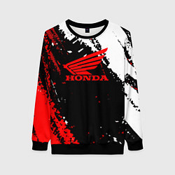 Свитшот женский Honda Logo Auto, цвет: 3D-черный
