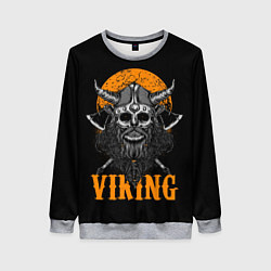 Женский свитшот ЧЕРЕП ВИКИНГА VIKINGS SKULL