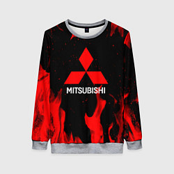Женский свитшот Mitsubishi Red Fire