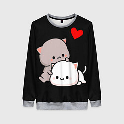 Женский свитшот Котическая любовь Kitty Love