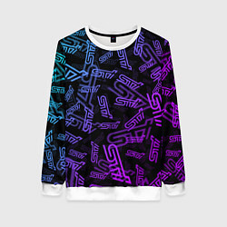 Женский свитшот STI NEON PATTERN