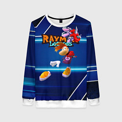 Женский свитшот Rayman Legends Blue