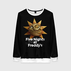 Свитшот женский Five Nights at Freddys: Security Breach Воспитател, цвет: 3D-белый