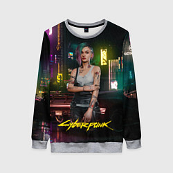 Женский свитшот Judy cyberpunk2077