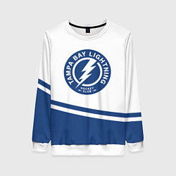 Свитшот женский Tampa Bay Lightning NHL, цвет: 3D-белый