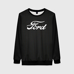 Свитшот женский Ford форд крбон, цвет: 3D-черный