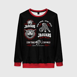 Свитшот женский ЯГУАР JAGUARS, цвет: 3D-красный
