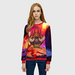 Свитшот женский Radahn elden ring, цвет: 3D-красный — фото 2
