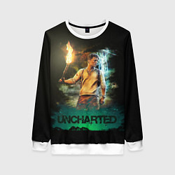 Свитшот женский Uncharted Tom Holland, цвет: 3D-белый
