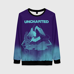 Свитшот женский Uncharted Арт, цвет: 3D-черный