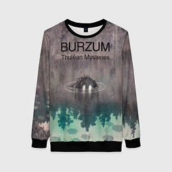 Свитшот женский Thulean Mysteries - Burzum, цвет: 3D-черный