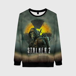 Свитшот женский S T A L K E R 2 Heart of Chernobyl Сталкер 2 Сердц, цвет: 3D-черный