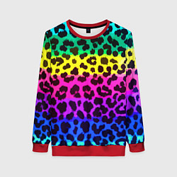 Женский свитшот Leopard Pattern Neon