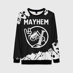 Женский свитшот Mayhem КОТ Краска