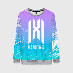 Женский свитшот Monsta x neon