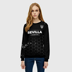 Свитшот женский Sevilla Форма Champions, цвет: 3D-черный — фото 2