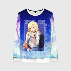 Свитшот женский Marin Kitagawa: Heaven Art, цвет: 3D-белый