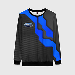 Женский свитшот SUBARU - СУБАРУ ТЕХНОЛОГИЧЕСКАЯ БРОНЯ