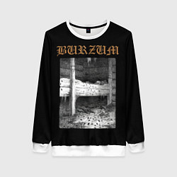 Свитшот женский Burzum cockroaches, цвет: 3D-белый