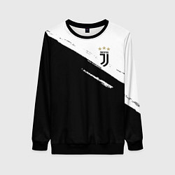 Свитшот женский Juventus маленькое лого, цвет: 3D-черный