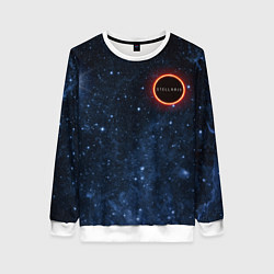 Женский свитшот Stellaris Black Hole Logo