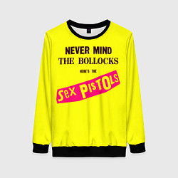 Женский свитшот Never Mind the Bollocks, Heres the Sex Pistols