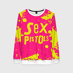 Женский свитшот Sex Pistols Yellow Logo