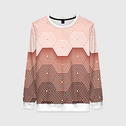 Женский свитшот Hexagon Minimal