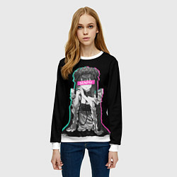 Свитшот женский My Dress-Up Darling: Senpai, цвет: 3D-белый — фото 2