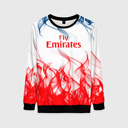 Женский свитшот Arsenal пламя