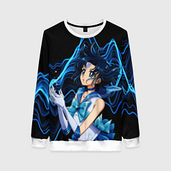 Женский свитшот Сейлор Меркурий -гениальная школьница