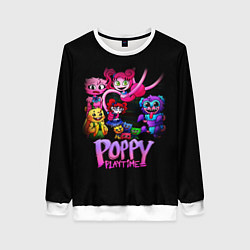 Женский свитшот POPPY PLAYTIME chapter 2 персонажи игры