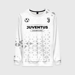 Свитшот женский Juventus Champions Униформа, цвет: 3D-белый
