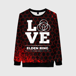 Свитшот женский Elden Ring Love Классика, цвет: 3D-черный