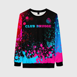 Женский свитшот Club Brugge Neon Gradient - FS