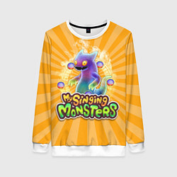 Женский свитшот My Singing Monsters Вужас