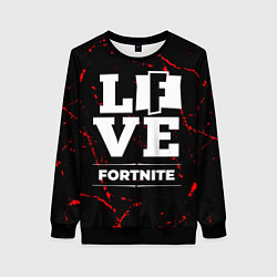 Женский свитшот Fortnite Love Классика